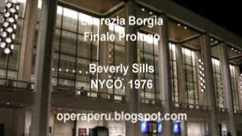 Lucrezia Borgia: Finale Prologo (Beverly SIlls)