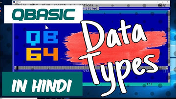 How To Declare Variable In QBASIC ? Data Types Keywords