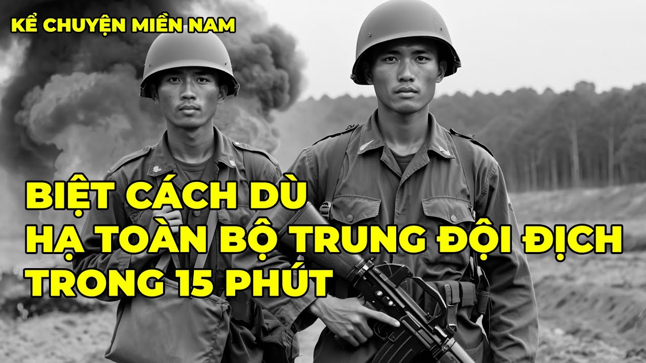 Biệt cách dù hạ toàn bộ trung đội địch trong 15 phút | Hồi Ký Miền Nam