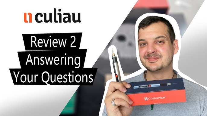 The Customizer Engraving Pen by Culiau: Ultimate Cordless Portable for  Artist