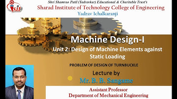 Numerical of turn buckle design (Problem-01)