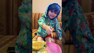 فاجأت حمزة بزبدية بليلا(حمص)ياحزركن حبها ولا لاء?shotrs short all beautifulfunnyvideo happy