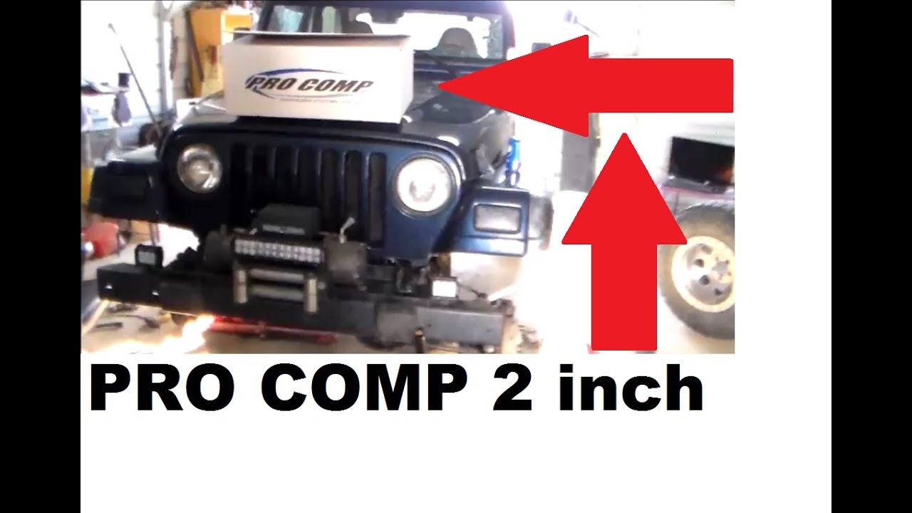 Pro Comp 2 inch Coil Springs - YouTube