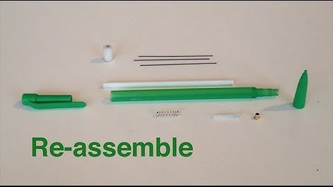 Re-assemble the Pencil