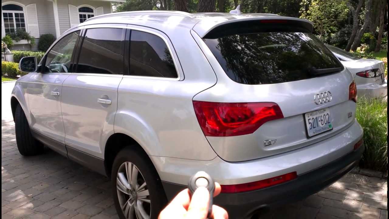 2010' AUDI Q7 With A Viper Remote Starter YouTube