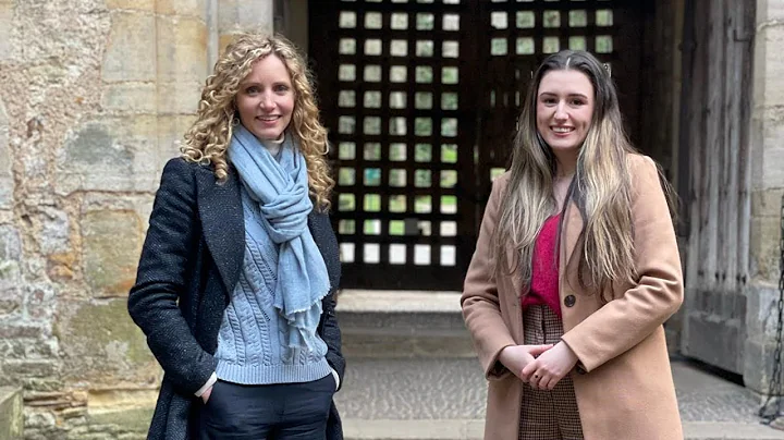 Suzannah Lipscomb & Kate McCaffrey at Hever Castle
