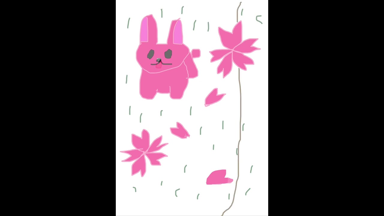 うさぎと桜🌸 - YouTube