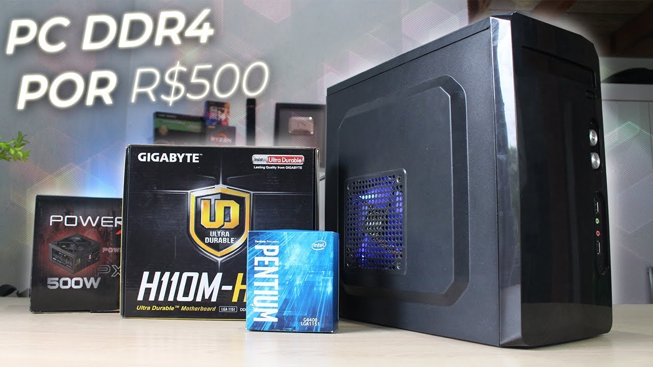 COMPREI ESSE PC GAMER POR R$1400 NO MERCADO LIVRE, OLHA O QUE