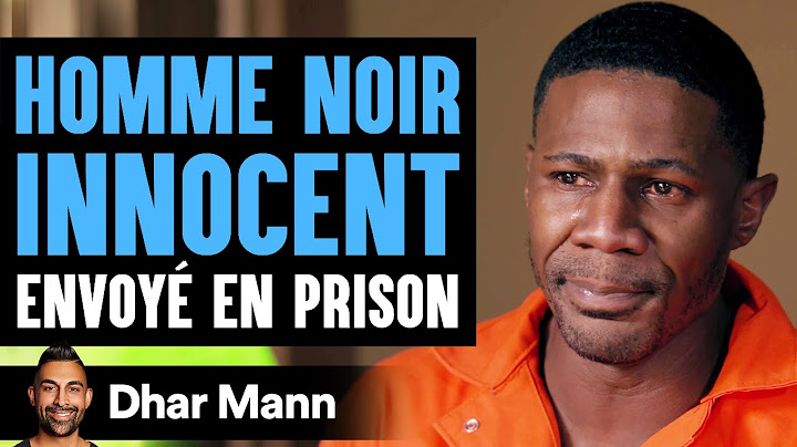 HOMME NOIR INNOCENT Envoyé En Prison | Dhar Mann
