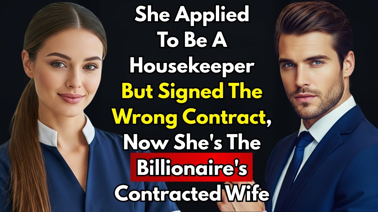 She Applied for HOUSEKEEPER But Signed the Wrong Contract—Now She's the BILLIONAIRE'S CONTRACT WIFE