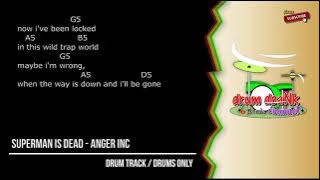 Superman Is Dead - Anger Inc (drums only) [chord gitar & lirik]