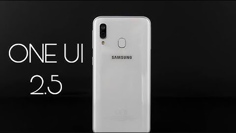 Samsung Galaxy A40 Official ONE UI 2.5 Update