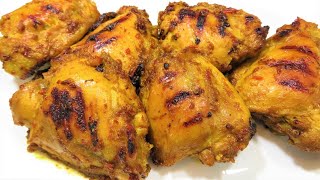 Nge-Grill Ayam Fillet BBQ di Teflon | Ayam Bakar Teflon | Resep Grill Ayam BBQ. 