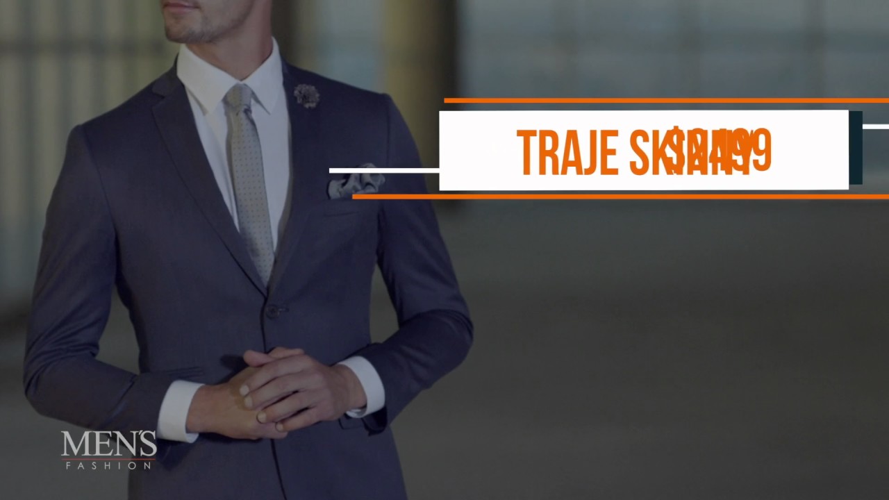 Traje Azul Graduación Hombre - YouTube