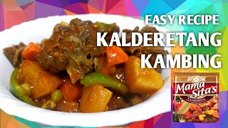 KALDERETANG KAMBING | GOAT MEAT | MAMA SITAS