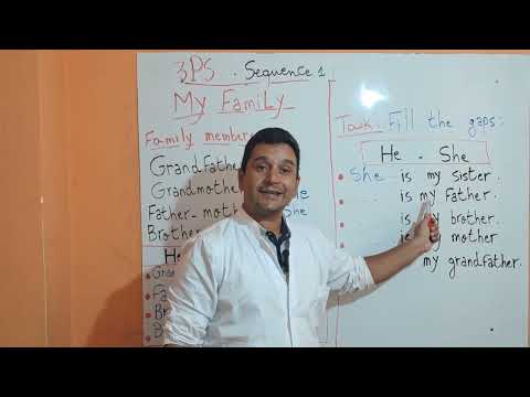 درس رقم 3 لأبطال السنة الثالثة إبتدائي لغة انجليزية الضمائر باللغة الإنجليزية