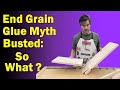 End Grain Glue Myth Busted | What does it mean? (Surprise Ending)