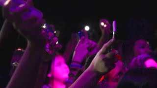 Concert Teen Crowd #13 Phone Lights - Free Stock Footage - Frontman Media