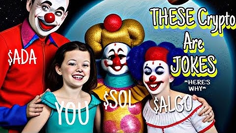 $ADA, $SOL, & $ALGO are ALL JOKES! 🤡 here’s what I mean… #SEC