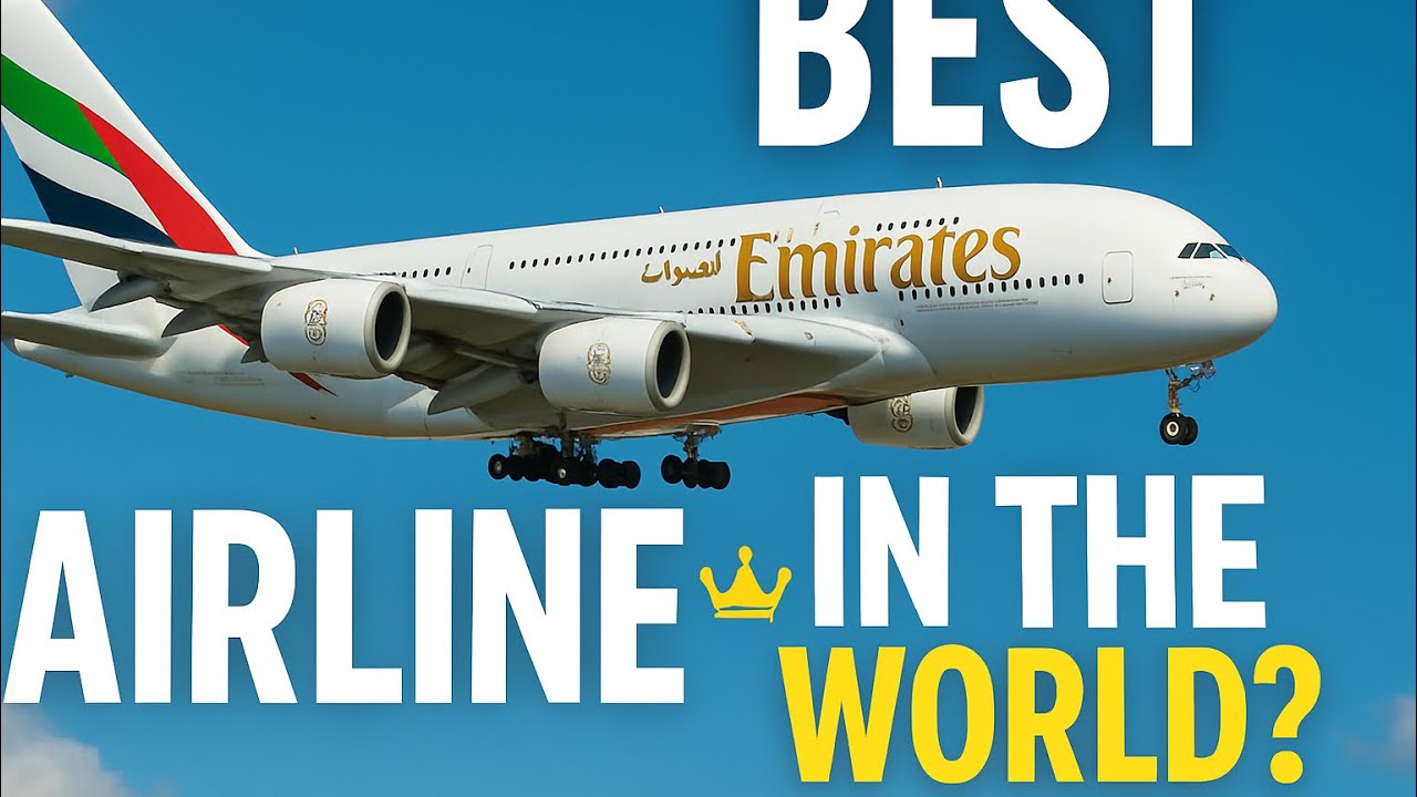 Emirates A380 flight review and take off and landing footage