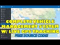 Fleet management system with live gps tracking in php  free source code download
