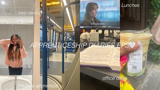 APPRENTICESHIP DIARIES EP3📚DAY IN THE LIFE OFFICE EDITION
