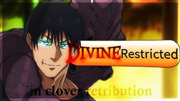 THE ULTIMATE TOJI GUIDE! DIVINE RESTRICTION STATS, MAGIC, RACE, EQUIPMENT | Clover Retribution