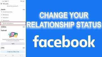 How to Change Your Relationship Status in Facebook on Android, iPhone or iPad
