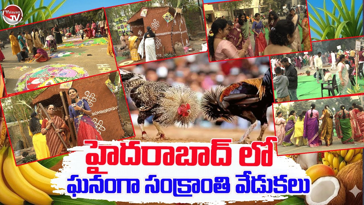 ఘనంగా సంక్రాంతి వేడుకలు.. Sankranti Celebrations in Hyderabad | Sankranthi 2026 | Valayam TV