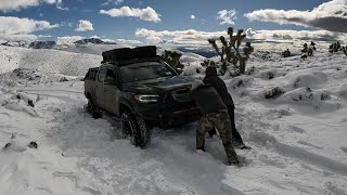 We got STUCK! Off road and hot tent camping in Nevada!