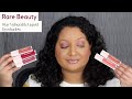 Rare Beauty Stay Vulnerable Liquid Eyeshadows Review & Demo