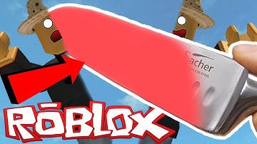 EXPERIMENT Glowing 1000 degree KNIFE VS ROBLOX!