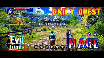 MAGE IN EVIL LANDS: 6 CHAMPIONS IN SKYLARK FIELDS ISLAND | 09282021 | BEST ONLINE ACTION RPG MMORPG