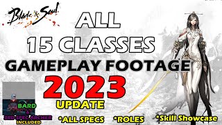 [Blade & Soul ] All  15 Classes All spec Skill Effects Showcase Footage 2024 screenshot 4