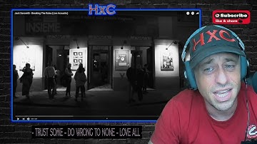 Jack Savoretti - Breaking The Rules (Live Acoustic) Reaction!