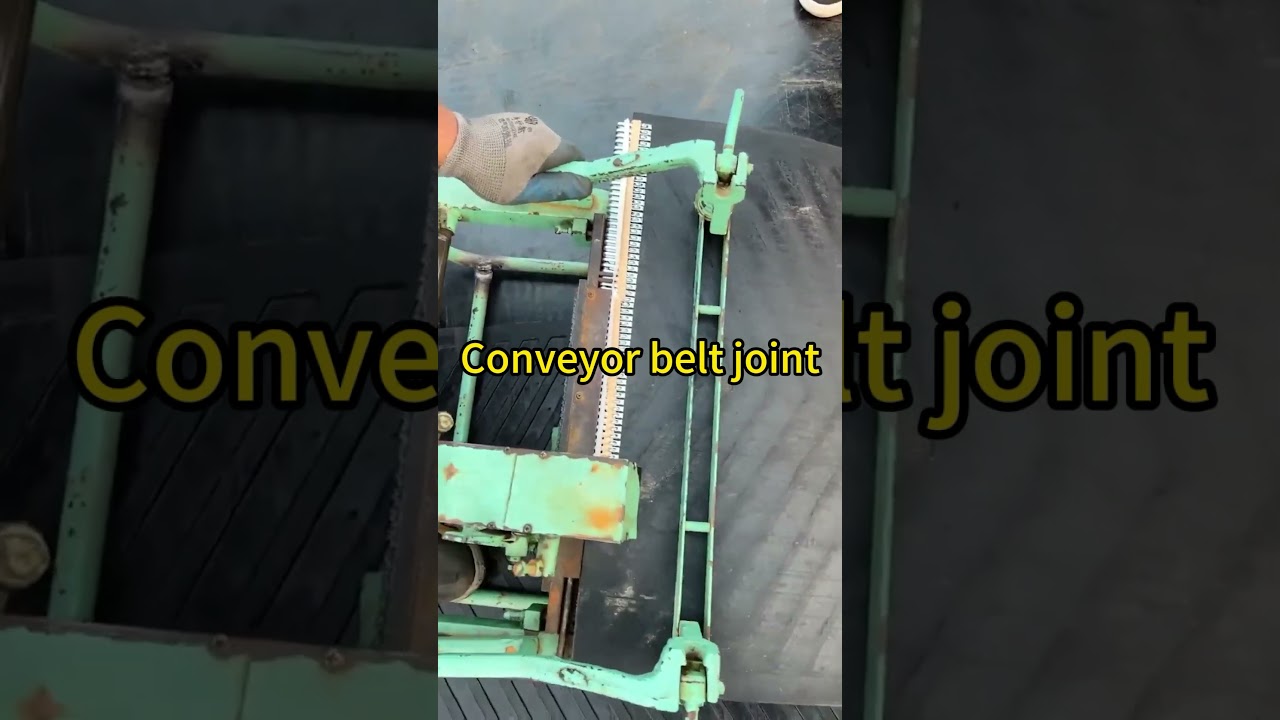 How to joint the conveyor belt?