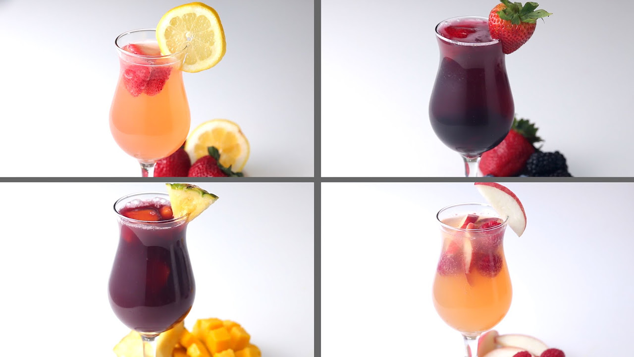4 fresh ways to make summer sangria (video) – for her