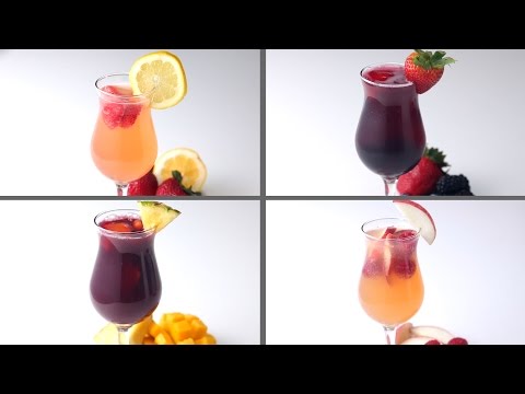 Video: Sangria With Champagne And Strawberries