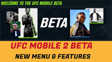 UFC Mobile 2 BETA  PART 1