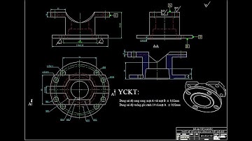 THIẾT KẾ QUY TRÌNH CÔNG NGHỆ GIA CÔNG CHI TIẾT GỐI ĐỠ NHIỀU LỖ 2018