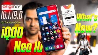 iQOO Neo 10 OriginOS 6 (16.1.19.0) Update Review | Monet UI, New Animations & More!
