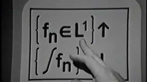 OU BBC | M431 Lebesgue Integration - (5/8) Convergence in R&k