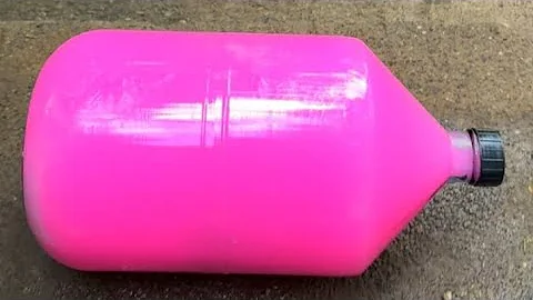 Rolling colorful bottle on the stair 🌈👻 #asmr #crushingsoftthings #crushingcrunchythings