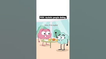 An example of autistic couples 💑 #autism #animation #funny