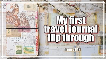 My first travel journal (traveler