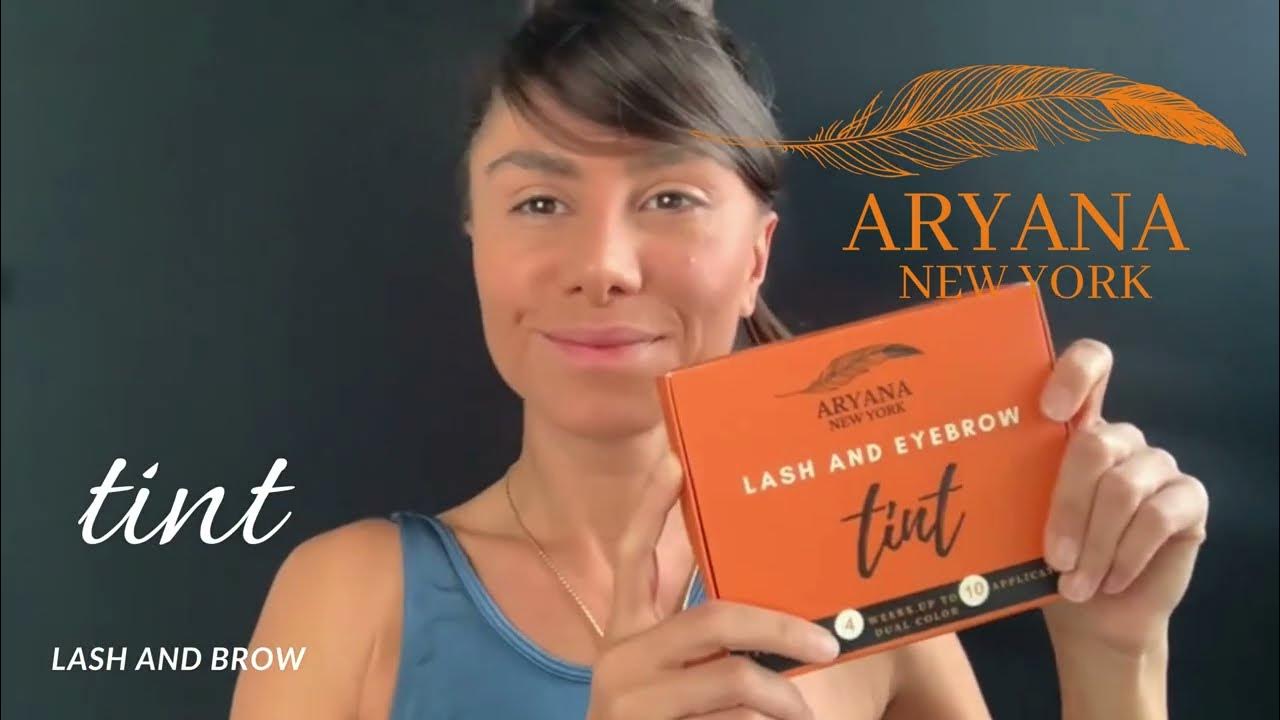 Lash and Eyebrow Tint Aryana New York DIY YouTube