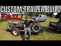 Custom Dragster Trailer Fabrication FAILl!