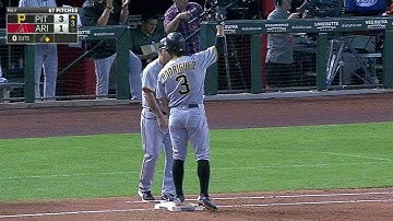 PIT@ARI: Rodriguez plates Rogers with a single