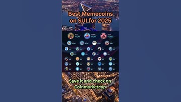 Best Memecoins on SUI Blockchain for bullrun 2025 🚀📈 #shortsfeed