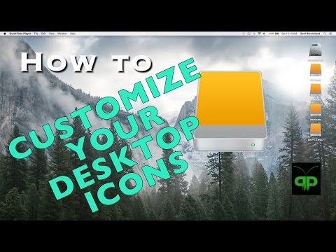 How to customize the drive icons on your desktop (mac)